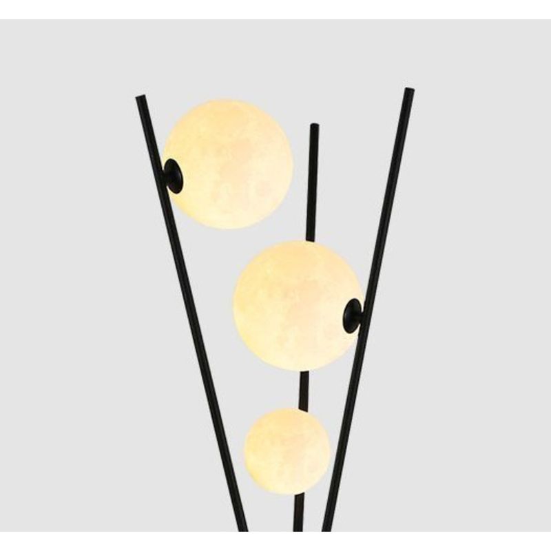 Lámpara decorativa de estilo nórdico moderno y sencillo con trípode para dormitorio, mesita de noche, sofá y sala de estar._voghion.com