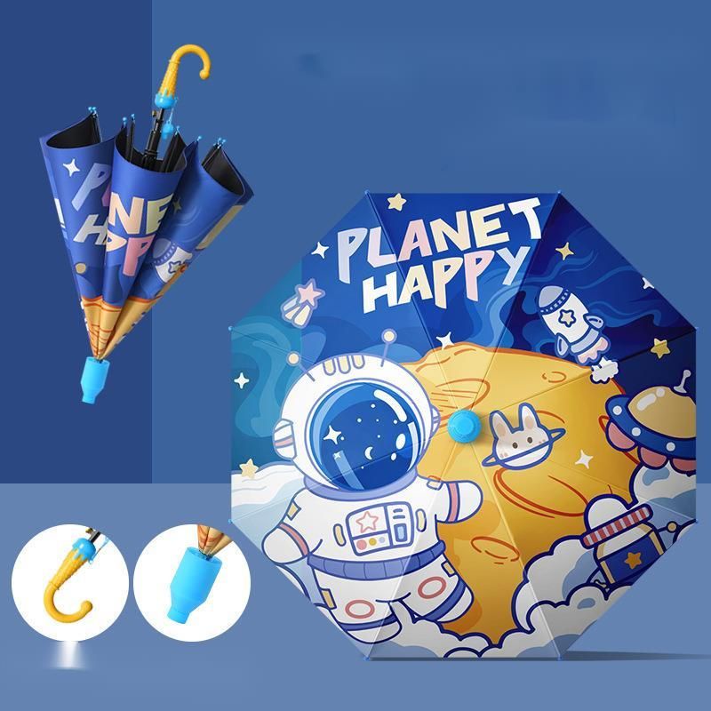 Kids UV50+ Umbrella - Windproof Folding | School Use | Sun & Rain Protection_voghion.com