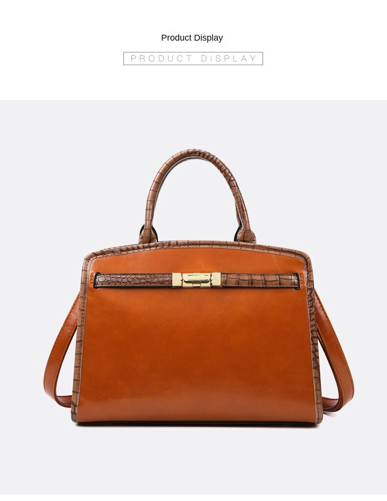 2023 Nytt flerdelat set för kvinnor Kontrastfärg 3-delat set Moderväska Enkelaxel Crossbody Handhållen damväska_voghion.com