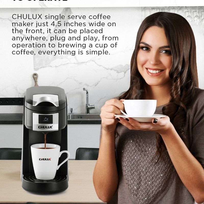 Macchina per caffè KCUP Simply All Brewer Upgrade Cup Coffee Single Fast One Pod CHULUX Coffee Brewing In Serve Coffee Single Machine_voghion.com