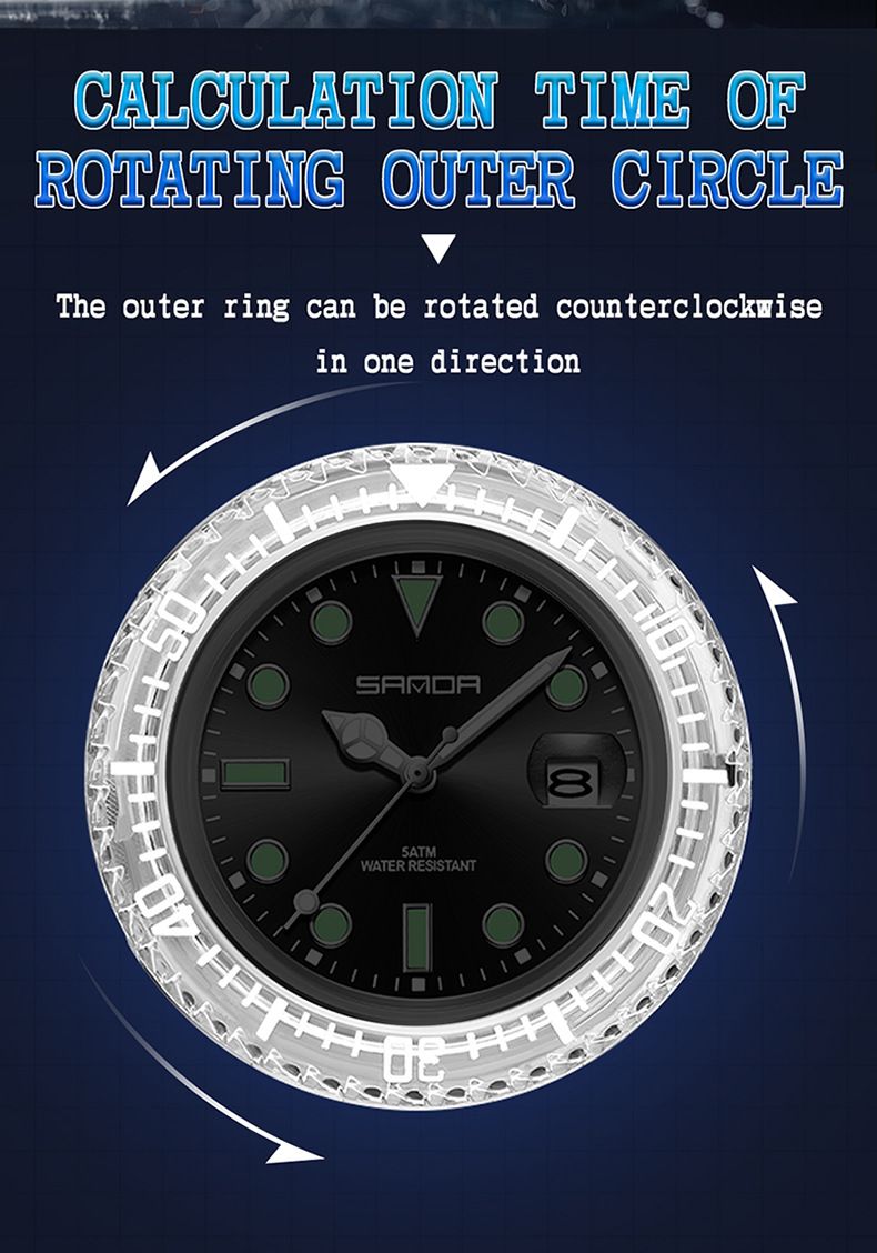 Stylish Unisex Digital Quartz Watch With Calendar, Waterproof & Shockproof, Sporty Silicone Strap Leisure Creative Male And Female Student Watch_voghion.com