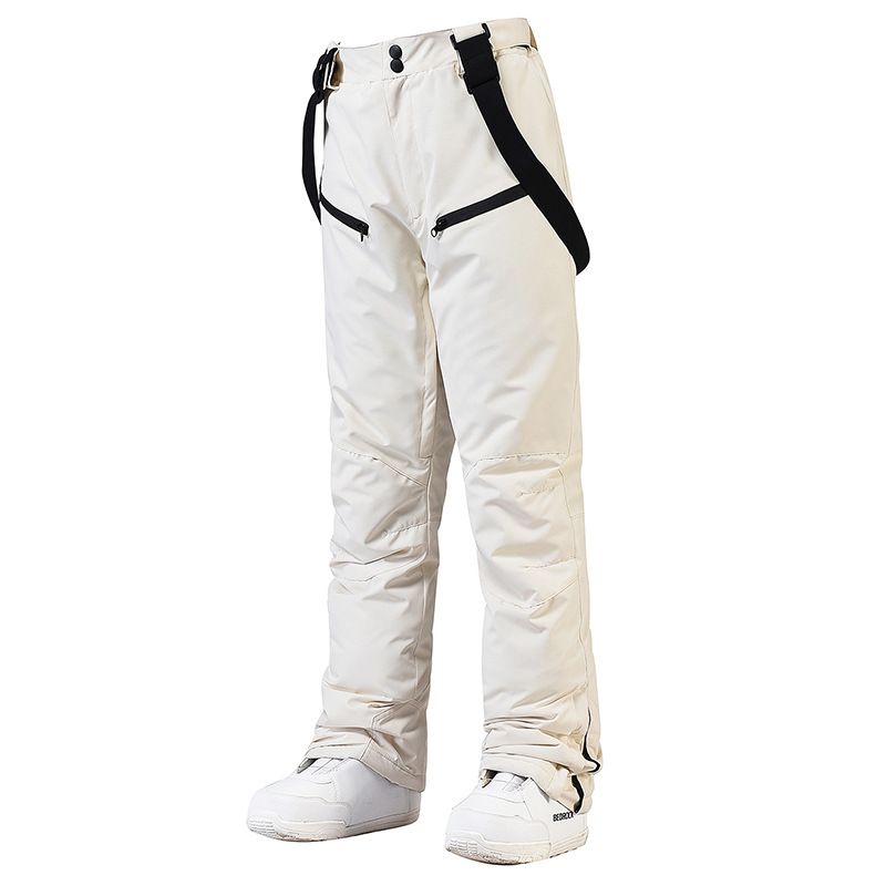 Neu Für Männer Frauen Mit Riemen, Winter Winddicht, Wasserdicht, Warm, Verdickt Snowboard Und Schnee Ski Hosen_voghion.com