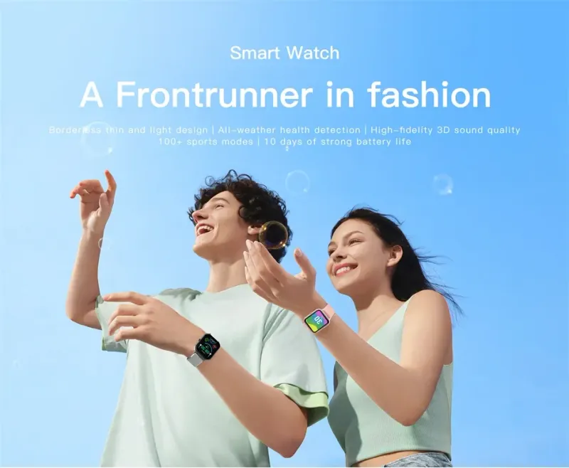 2024 Call Smartwatch für Damen, individuell anpassbares Zifferblatt, wasserdicht, Bluetooth-Musikwiedergabe, Touchscreen-Funktion, kompatibel mit Android und iOS_voghion.com