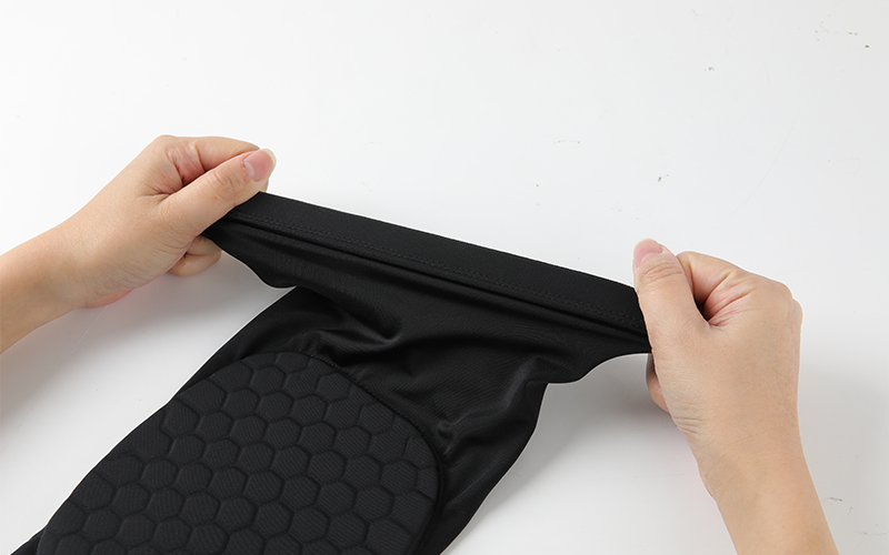 Genouillères Anti-collision, protection de basket-ball, manchon de Compression, attelle en mousse nid d'abeille, genouillère Fiess Gear Volle pad_voghion.com