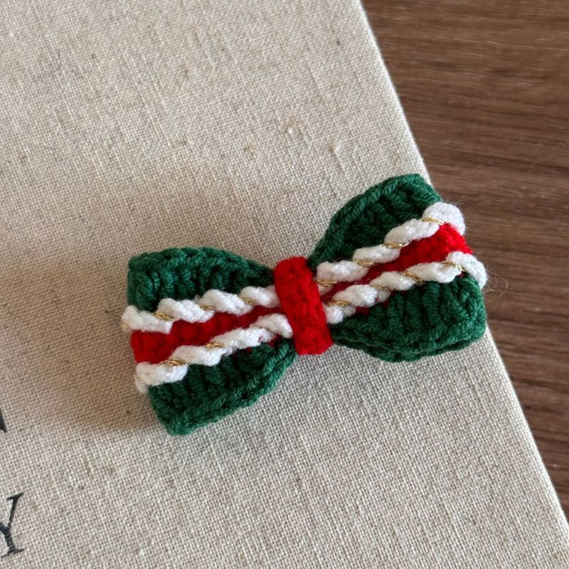 Cute Wool Christmas Hairpin Christmas Elk Socks Festive Atmosphere BB Clip Bangs Clip Side Clip Hair Accessories_voghion.com