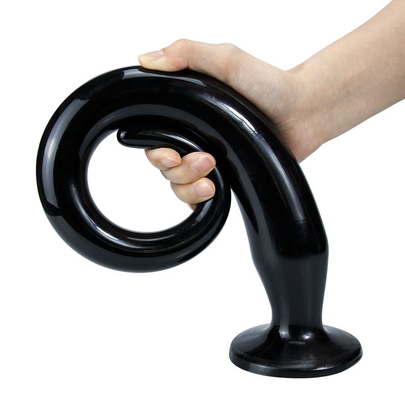 LuvBox AD441 Frusta di maiale extra lunga con estensione della coda, inserimento profondo, masturbazione anale SM, dildo, prodotti per adulti_voghion.com