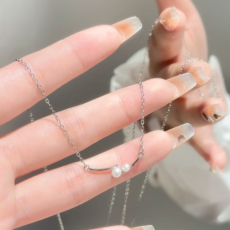 Cross Zircon Necklace For Women, Light Luxury, Exquisite, High-end Feel, Ins Style, Minimalist Cold Style Clavicle Chain_voghion.com