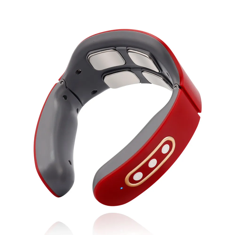 Rückenmassageköpfe, 3D-Smart-Nackenmassagegerät, 15 Stufen, TENS-Impulsheizungstherapie, Nacken- und Rückenschmerzen, Linderung von Gesundheitsfürsorge_voghion.com