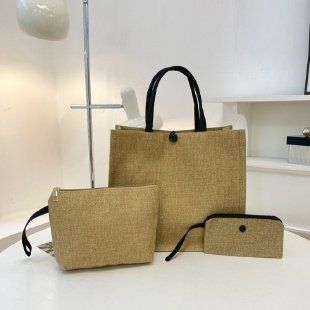 Customizable Pattern Canvas High-end Gift Handheld Shopping Large Capacity Lunch Bag For Women_voghion.com