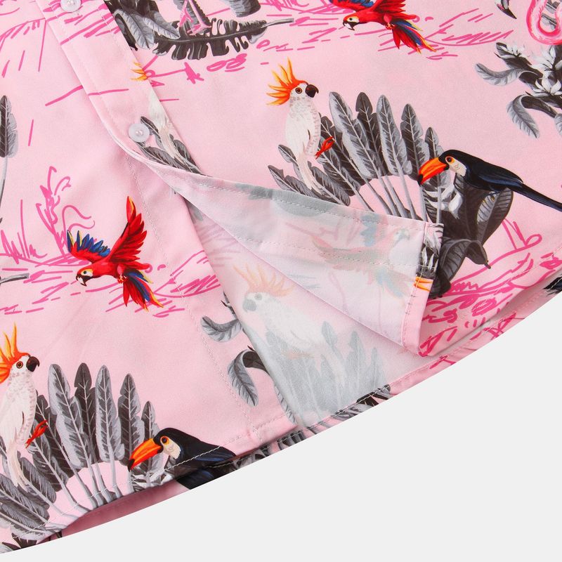 2024 Nuova camicia hawaiana stampata a maniche corte da uomo alla moda sulla spiaggia_voghion.com