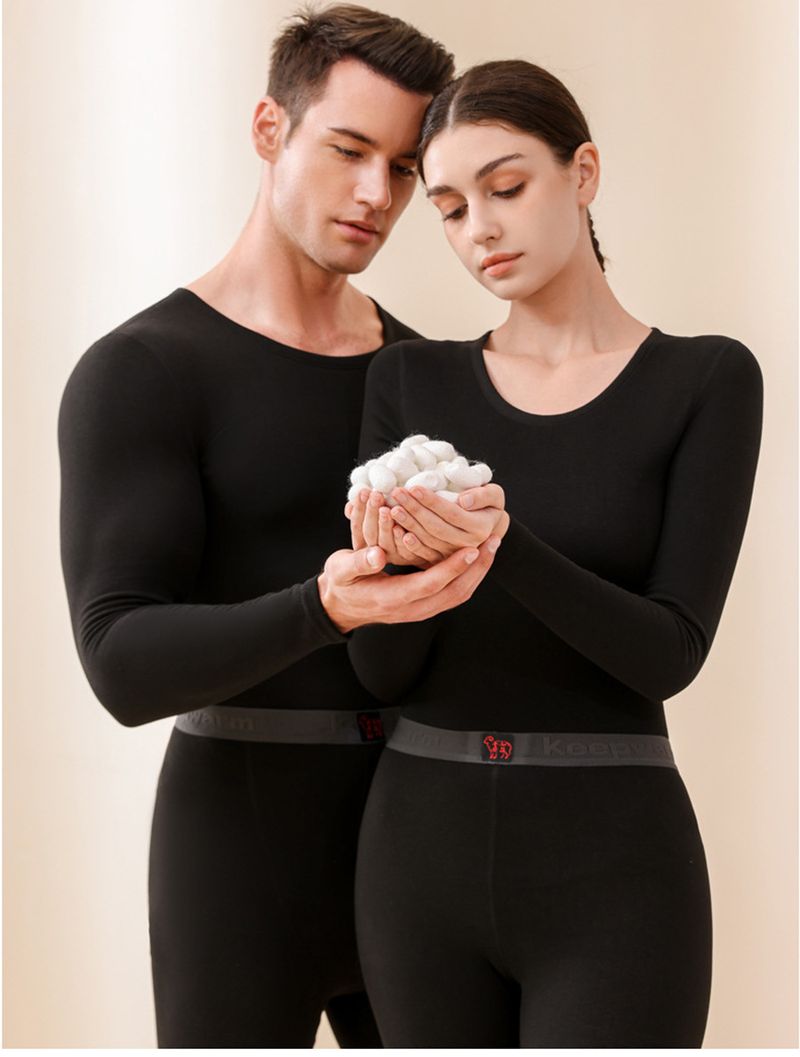 Calzamaglia lunga in velluto tedesco caldo da uomo e da donna, in velluto dorato, ispessito, in velluto di agnello e seta, per autunno e inverno_voghion.com