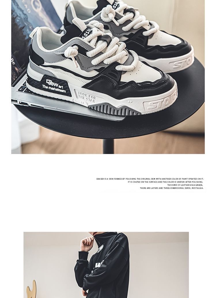 Grenziwwerschreidend grouss Gréissten Härenschuhe Summer 2024 nei atmungsaktiv Casual Schuhe Jugend Trend Sportschuhe villfälteg flaach Schuhe_voghion.com