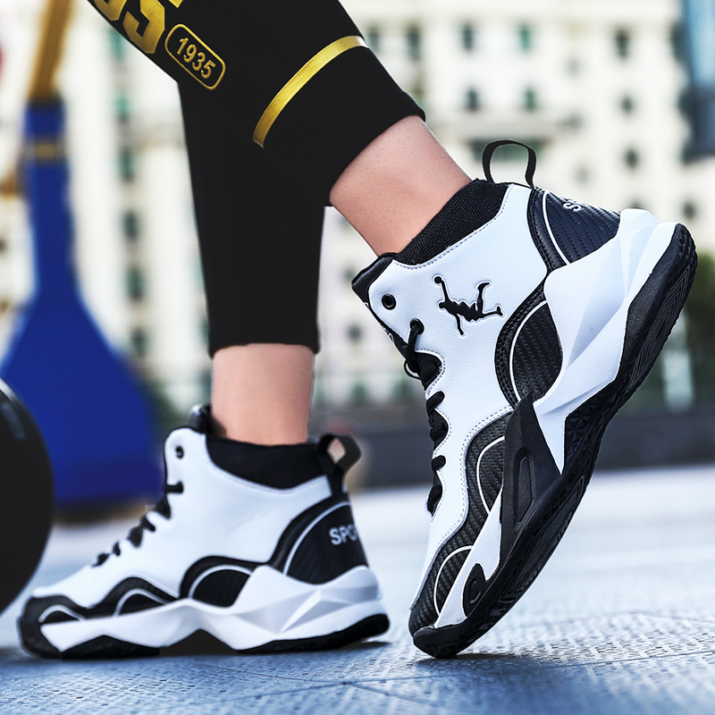 Basketskor för män High Top Basketbollskor Outdoor 2023 Barn Pojke Andas Basket Kvinna Tränings Sneakers Zapatillas_voghion.com
