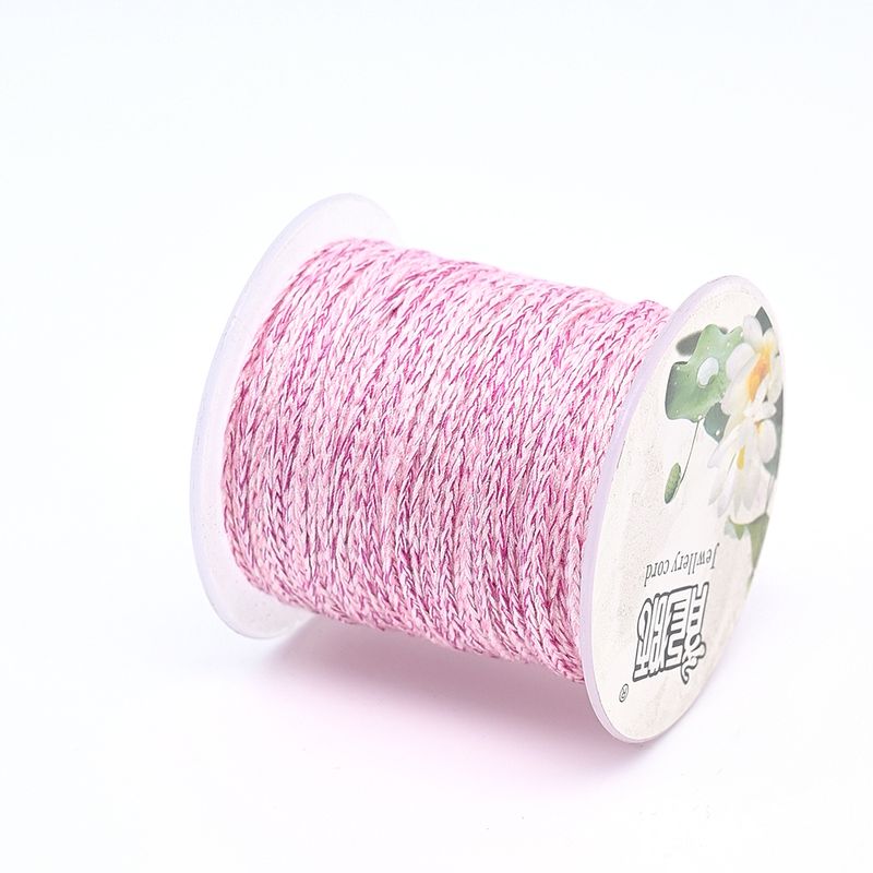 1 rulle/paket bomullspolyesterrep platt bredd: 2 mm smyckestillbehör_voghion.com