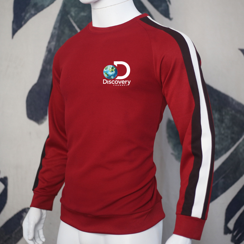 Tendenza pullover girocollo a maniche lunghe a quadretti piccoli da uomo primavera e autunno 2024_voghion.com