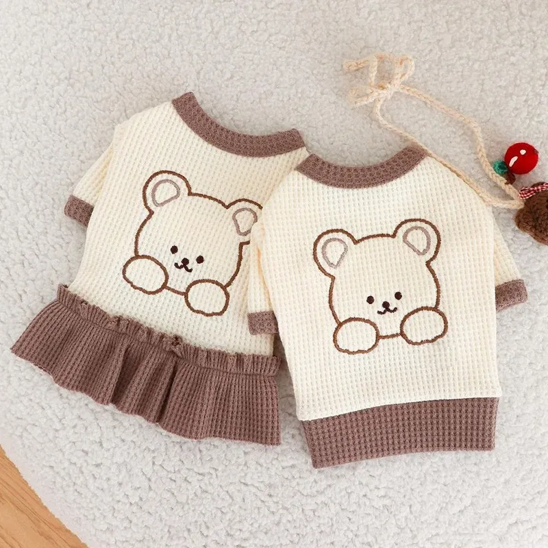 Vestido de algodón para perro WANGMEOW de PawParty Store_voghion.com