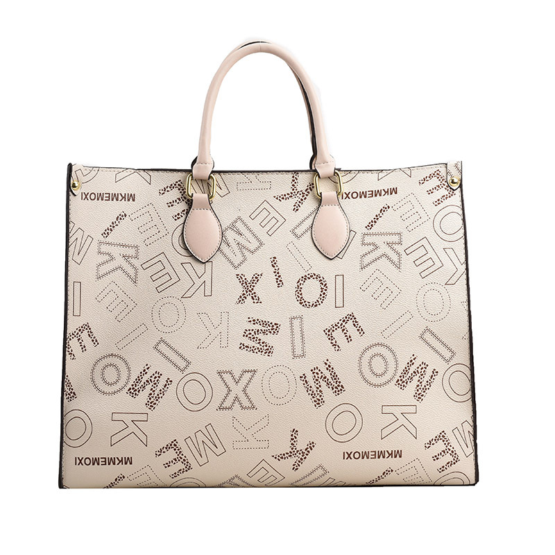 Borsa a mano vintage floreale di grande capacità, alla moda, 2024, da donna, regalo_voghion.com