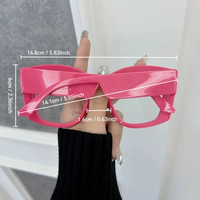 Montature per occhiali da vista vintage alla moda, da donna e da uomo, trasparenti, di marca, firmate, retrò, con montatura per occhiali._voghion.com