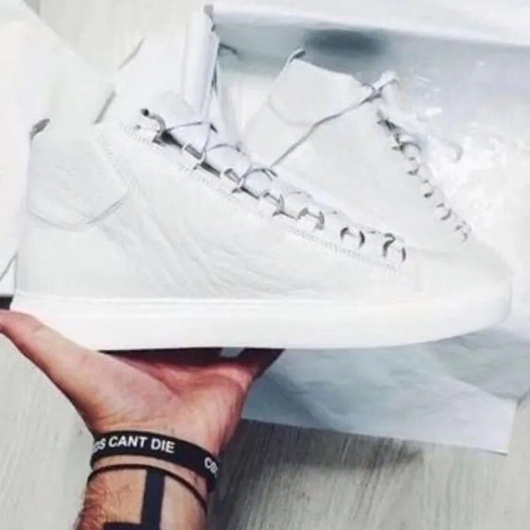 New Style Wrinkled Genuine Leather Low High Top Classic Casual Versatile Men's Trendy Sneakers_voghion.com