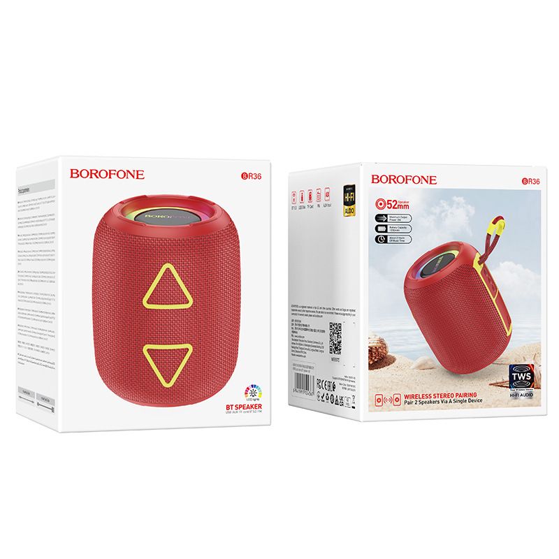 Music Festival BR36 Nuovo Bluetooth sportivo wireless con elevata qualità audio e mini altoparlante esterno collegabile_voghion.com