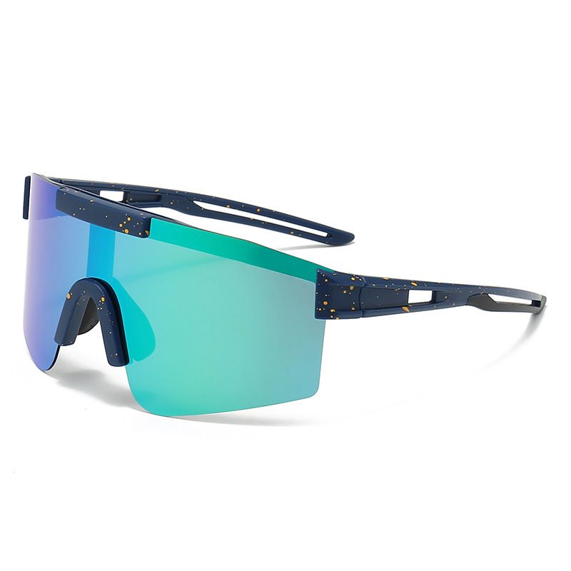 Nouvelles lunettes de soleil polarisées de cyclisme unisexes, lunettes de sport de moto à la mode et tendance, lunettes de soleil colorées d'escalade en plein air_voghion.com