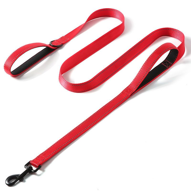 New Pet For Large And Medium Dogs, Reflective With Dual Handles, Explosion-Proof Dog Walking Leash_voghion.com