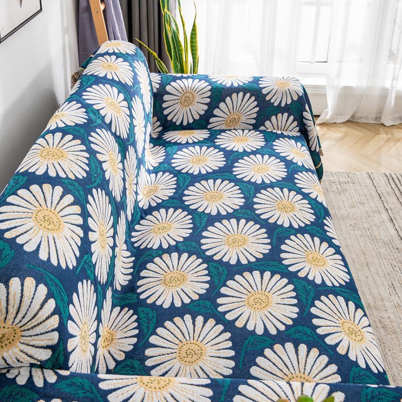 Sofa Blanket Export Full Cover Daisy Sofa Towel Line Blanket Fabric Thickened Dustproof Cushion Sofa Cover_voghion.com