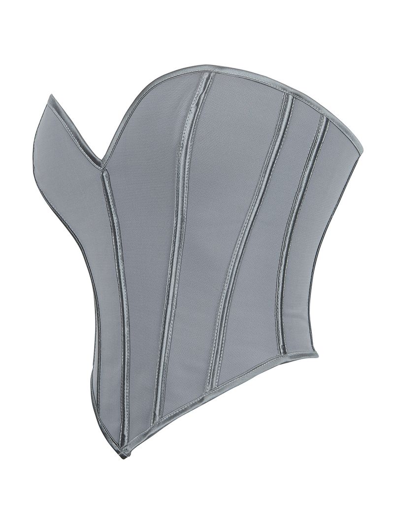 Women's Intimates Frosted Tube Top Body Shaper Female Sexy Waist Palace Corset_voghion.com