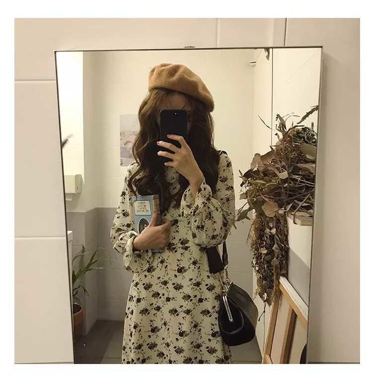 Bag's new solid color PU clip Korean East Gate women's bag, simple single shoulder crossbody bag_voghion.com