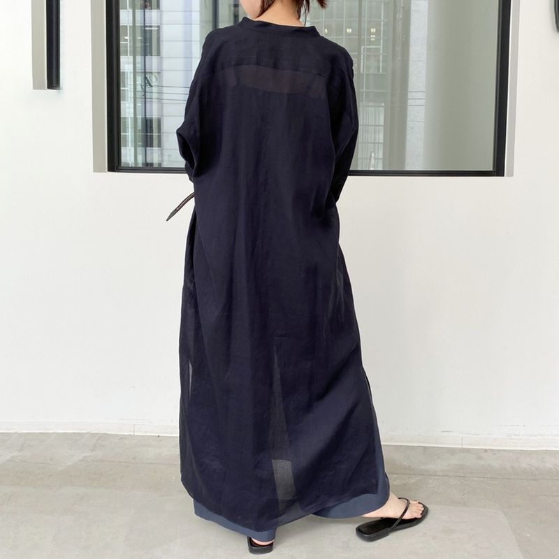 Camicia in stile coreano e giapponese da donna, 2 colori, primavera estate 2024, nuovo abito sottile e ampio in lino tinta unita_voghion.com