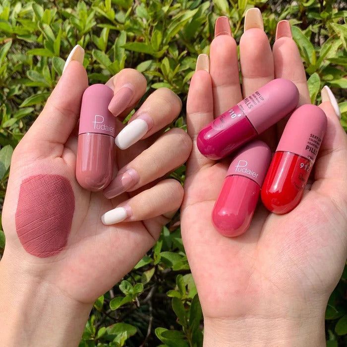 PUDAIER® Mini Capsule Matte Liquid Lipstick - Color #903_voghion.com