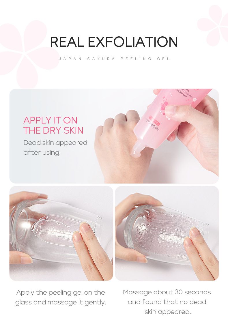 Facial Scrubs & Polishes Cherry Keratin 100g Clean Pores Moisturizing_voghion.com