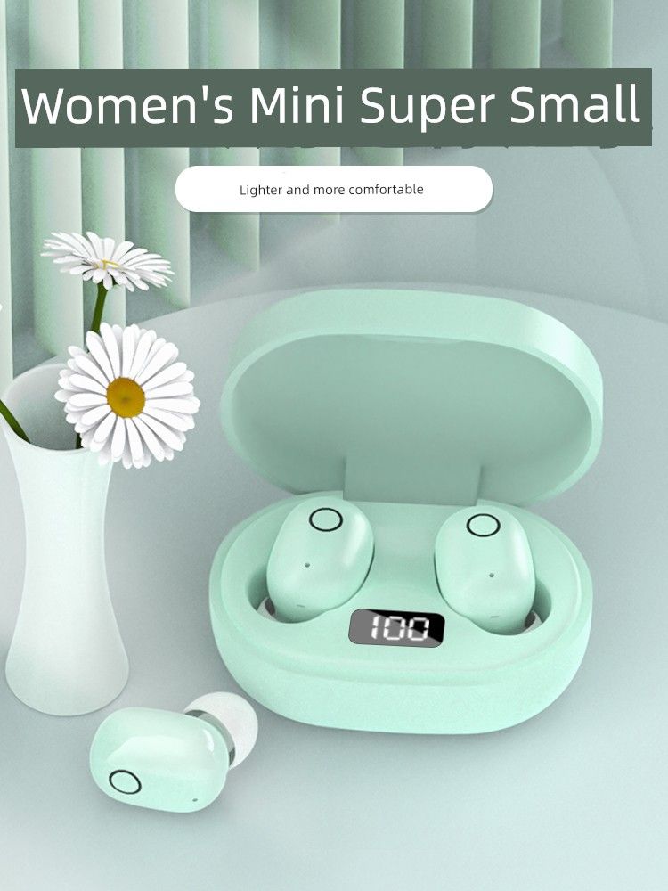 Good-looking Girls Cute Real Wireless Bluetooth Headset_voghion.com