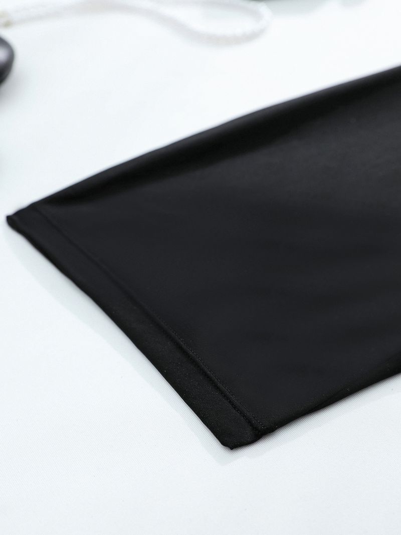 Rückenfreies, sexy Sommerkleid für Damen, taillenbetontes, figurbetontes Kleid, Pure Desire Hot Girl Base Slip Dress_voghion.com