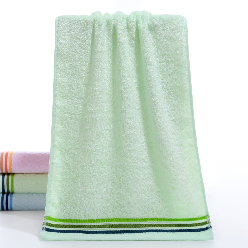 Summer jacquard bamboo fiber towel is soft, absorbent, and wavy. Bamboo washable face towel is a wedding gift with hands_voghion.com