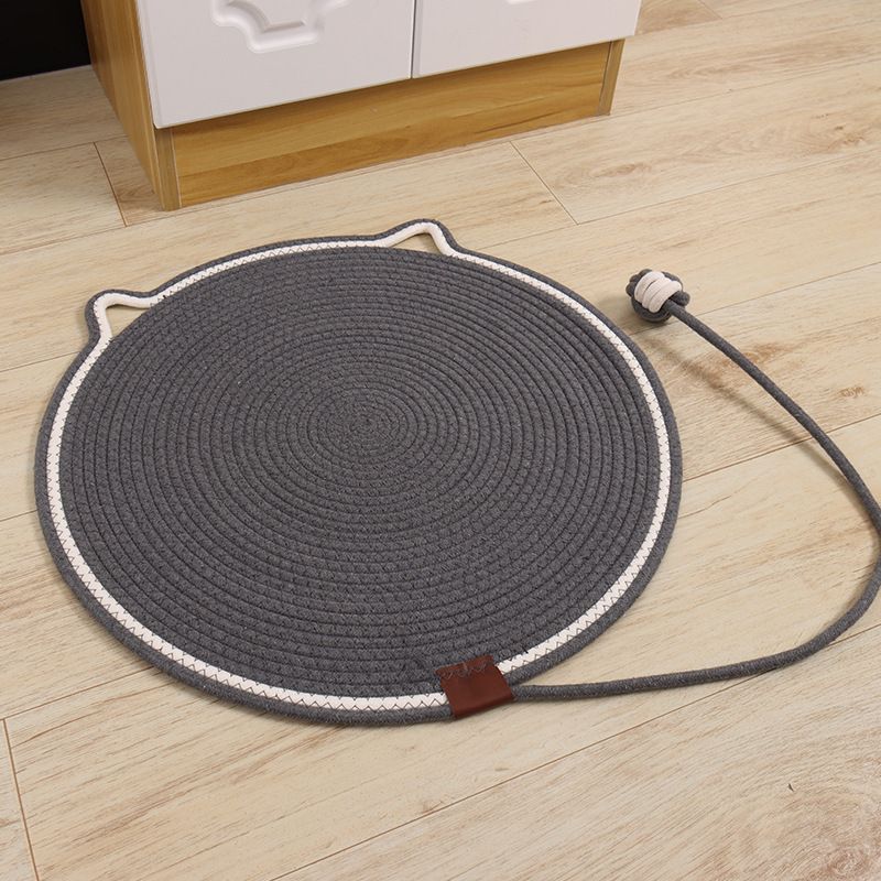 Tappetino da arrampicata per gatti con artigli, in corda di cotone intrecciata, lavabile, anti-perdita di pelo, per animali domestici_voghion.com