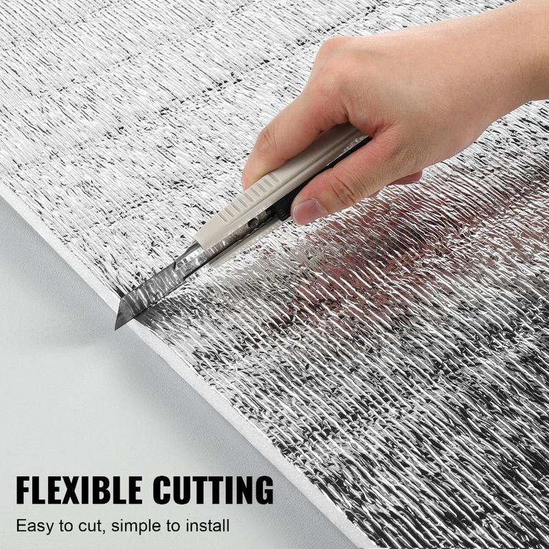 Reflective Barrier 48 32 In In Inch 300 Double 19 X Radiant Core Roll Foam Insulation X_voghion.com