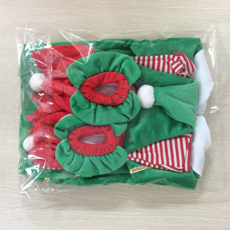 Christmas baby jumpsuit Santa Claus elf elk little snowman costume performance costume_voghion.com