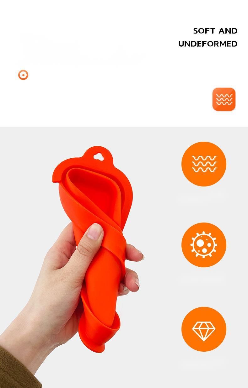 Contenitore per raccolta grasso in silicone, contenitore per raccolta grasso pieghevole per barbecue in pietra nera_voghion.com
