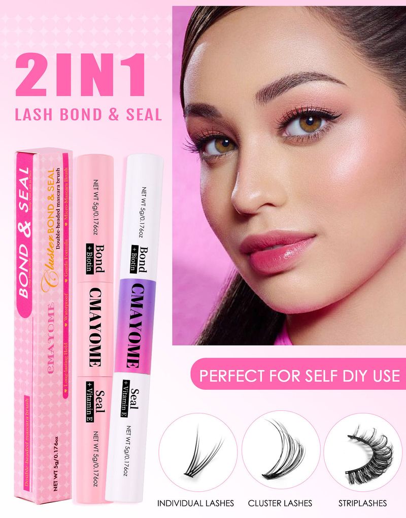 False Eyelash Glue Double Head Diy Segmented False Eyelash Glue Self Grafting Quick Drying Eyelash Glue_voghion.com