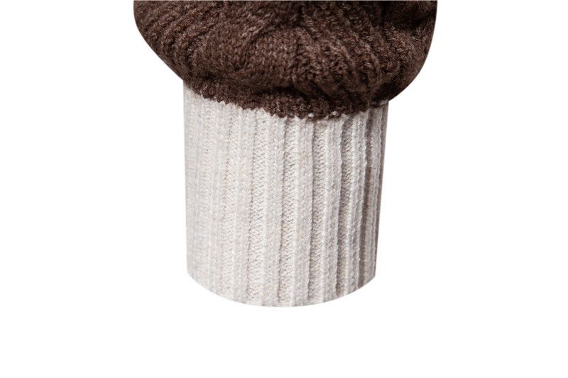 Herrenbekleidung Neuer Außenhandel Grenzüberschreitender Herren-Rundhalspullover mit farblich passendem Retro-Twisted-Flower-Herbst- und Winter-warmer Strickpullover_voghion.com