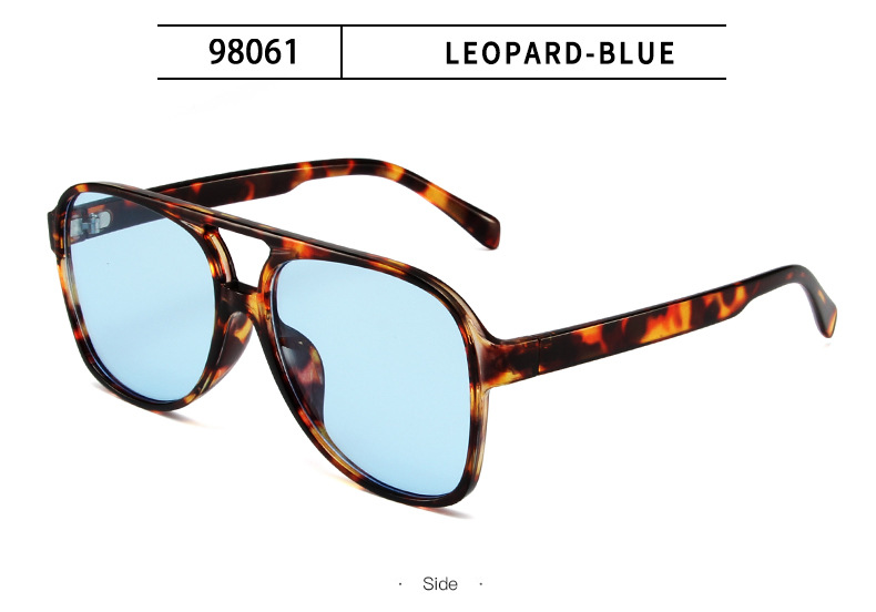 New eyewear trend double beam Instagram ocean piece personalized large frame internet famous sunglasses_voghion.com