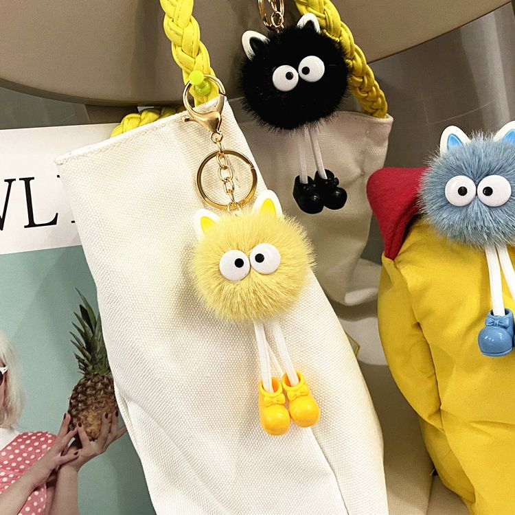 Urok torby, uroczy brelok z kreskówek, pluszowa lalka, małe brykiety węglowe, zawieszka do torby, brelok samochodowy, akcesoria, małe prezenty_voghion.com