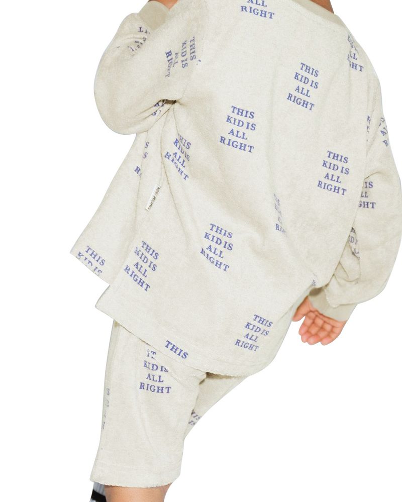 Vêtements pour enfants automne et hiver pull à manches longues short imprimé ensemble deux pièces_voghion.com