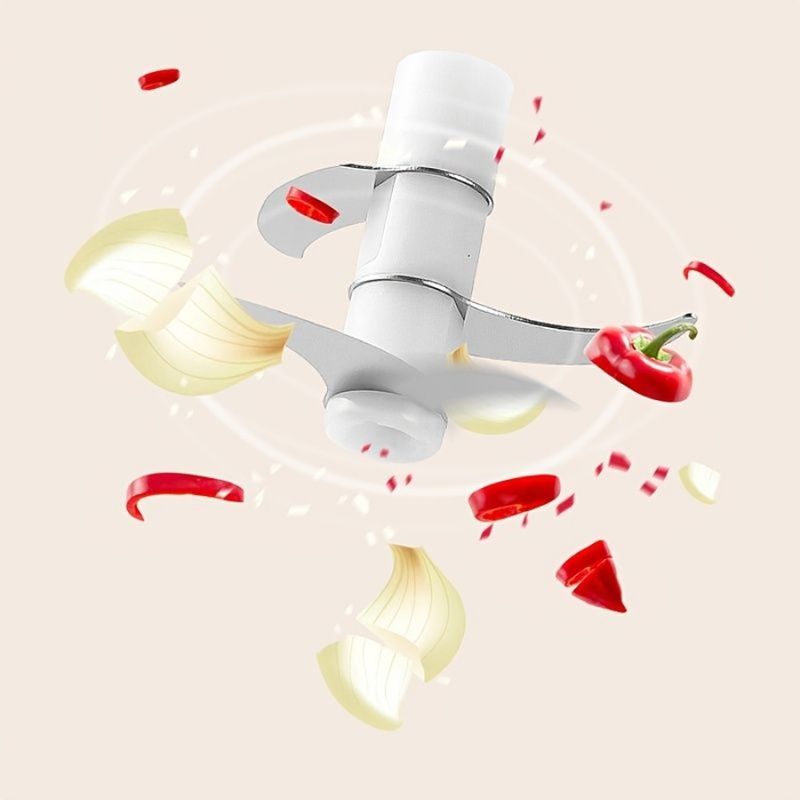 Wireless Mincer; Ga Chopper; Portable Food Kitchen Household Masher; Electric 1pc Garlic Garlic Mini Vegetable Processor; Small_voghion.com