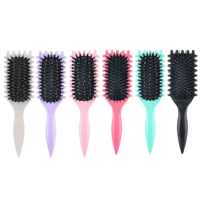 Peignes New Bounce Styling Curling Comb Air Cushion Massage Comb Airbag Hair Comb Big Wave Curling Comb_voghion.com