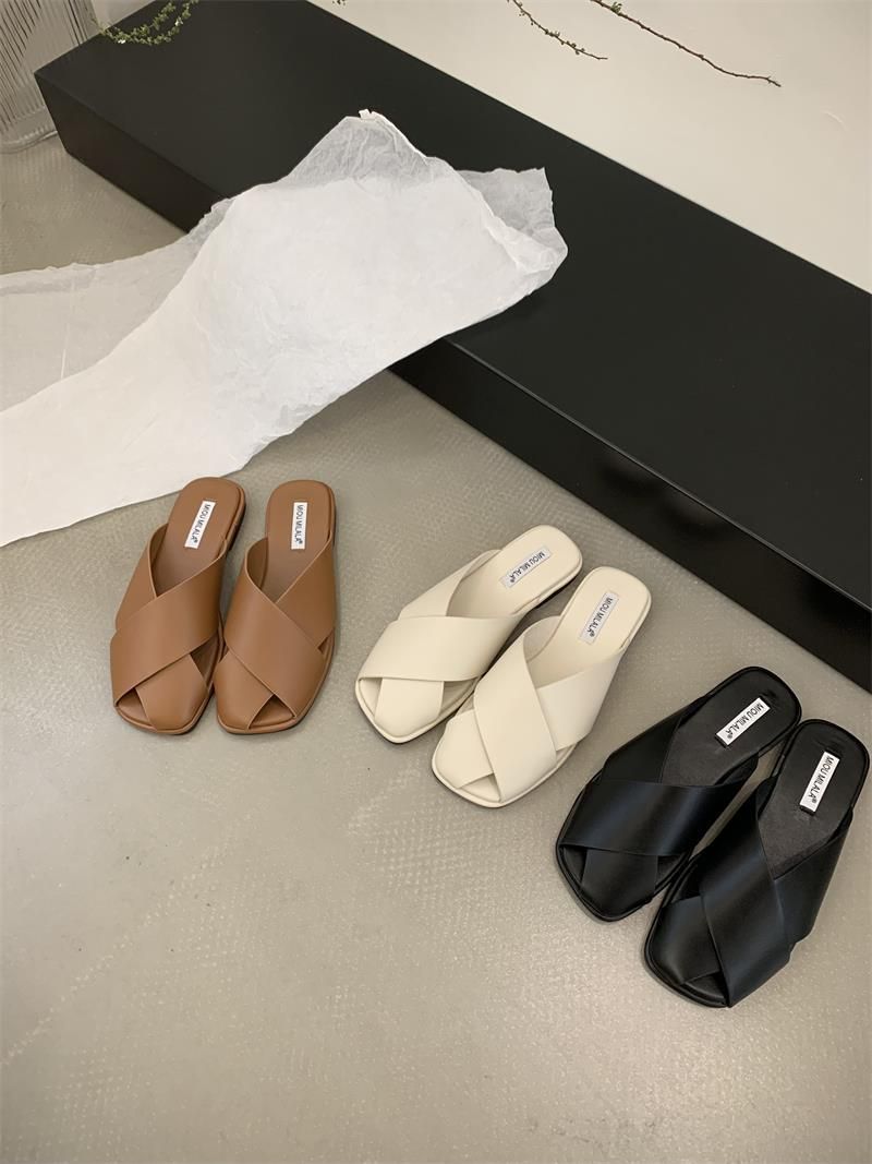 Pantofi de damă Half Dragged primăvara/vara 2024_voghion.com