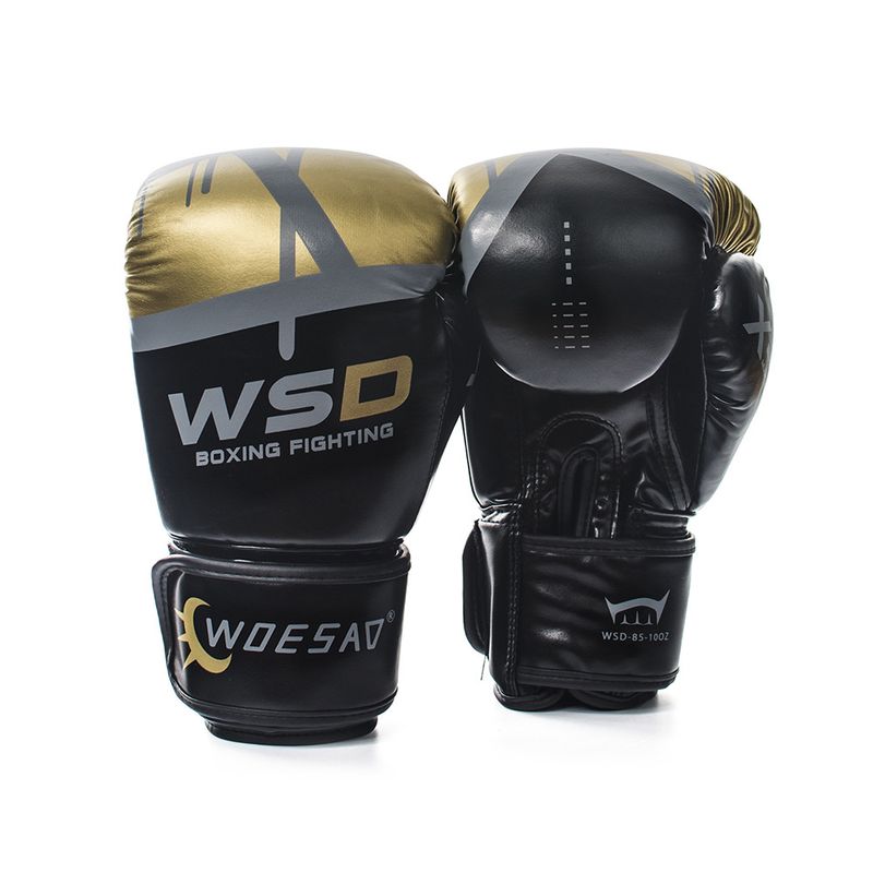 Bērnu pieaugušo boksa cimdi Bezmaksas boksa cimdi Muay Thai Combat Combat Cīņas mākslas treniņu cimdi_voghion.com