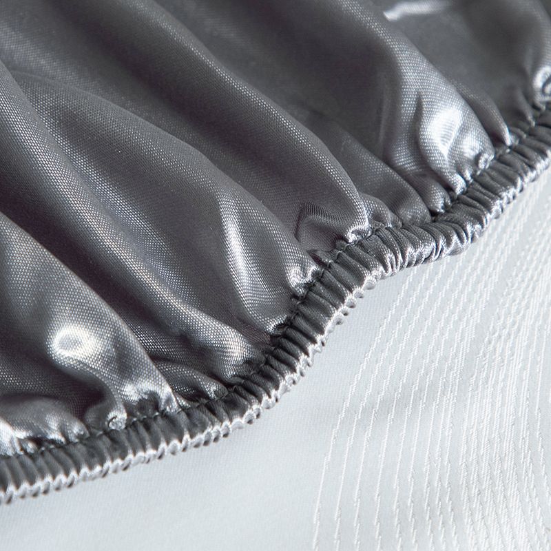 Protège-matelas d'été en satin soyeux et lavable - 1 pièce_voghion.com