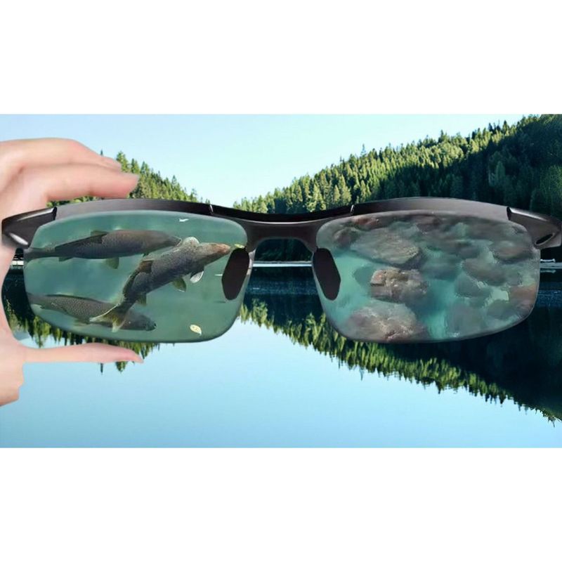 Fische finden und beobachten, Schwimmkörper unter Wasser beobachten, hochauflösende polarisierte Brille für Tag und Nacht, Herren_voghion.com